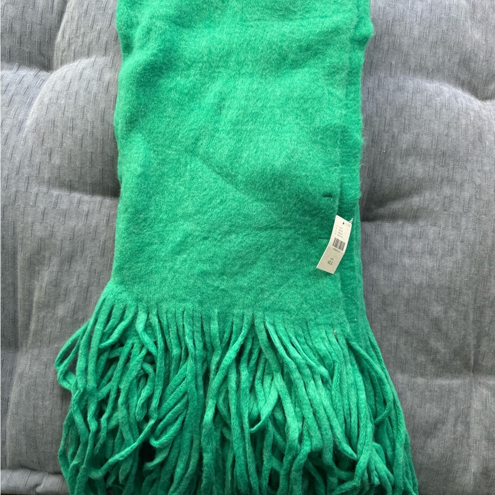 Brand new with tags green Anthropologie scarf!